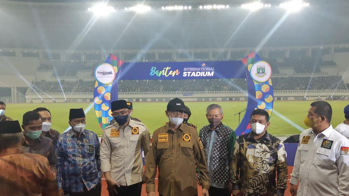Gubernur Banten Resmikan Banten International Stadium